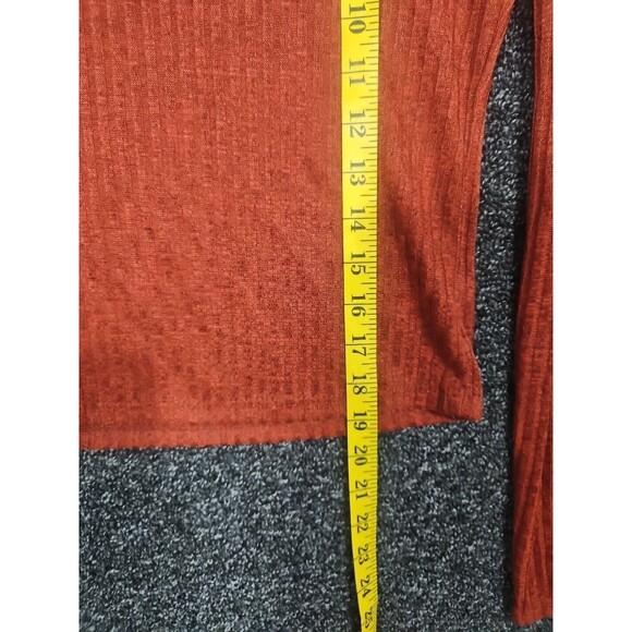 Brit & Bri Shirt Women's M Medium High Neck Long Sleeve  Cropped Blouse NEW NWT - Picture 5 of 10